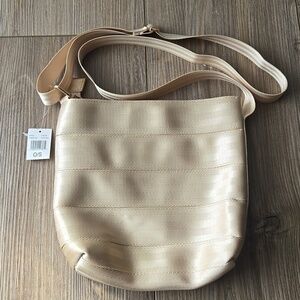 Marla Wynne Dusty Gold Seatbelt Bag